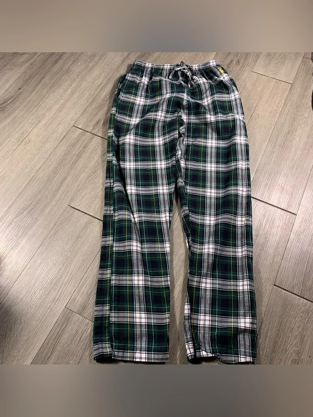 Polo Ralph Lauren Green Plaid 100% Cotton Sleepwear PJ Bottoms size S